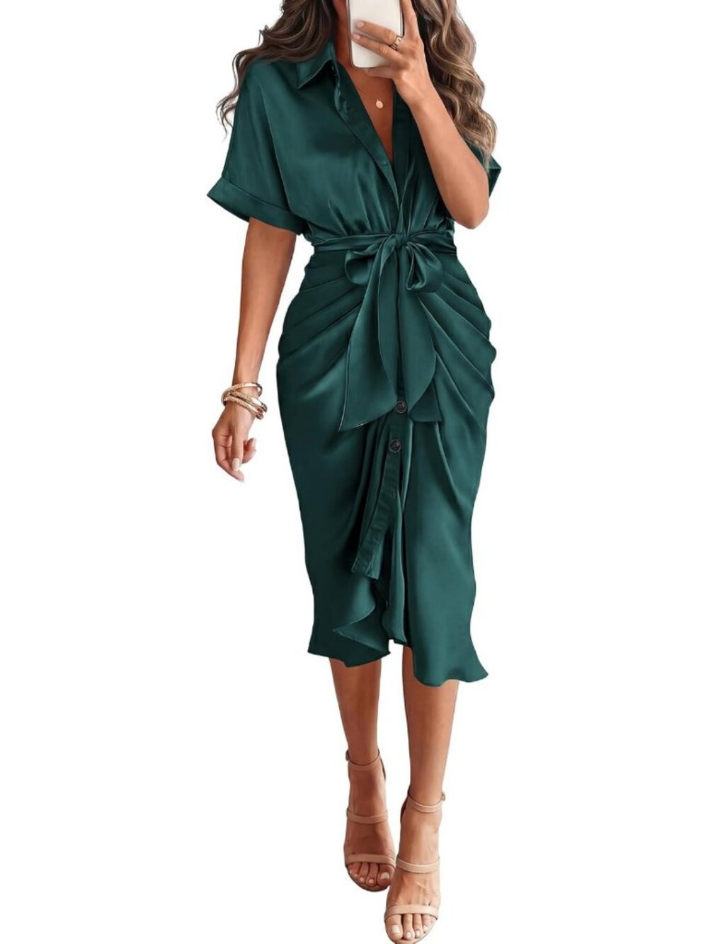 Chic Maxi Dress for Women | Business Casual Outfit | Stylish & Versatile Wear